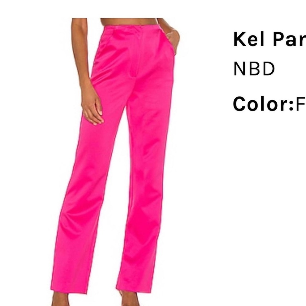 NBD Hot Pink Women's Trousers